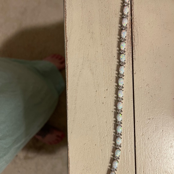 Opal tennis bracelet - Picture 4 of 4